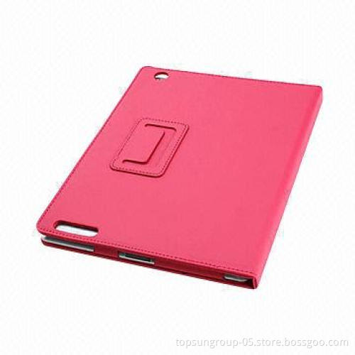 Protective PU Leather Case Cover with Stand for New iPad (Auto Sleep Function)